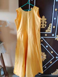 Beautiful 😍 Mustard Colour  Gown Jacket 😍😍
