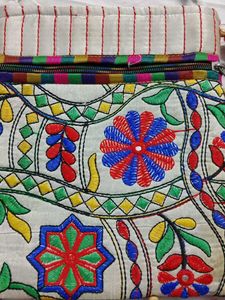 Embroidered Sling bag
