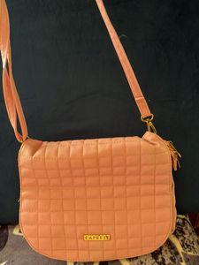 Caprese Crossbody Bag - Pink Quilted