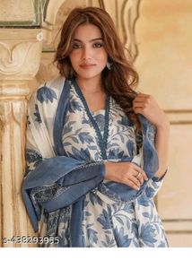 Floral Print Kurta Set
