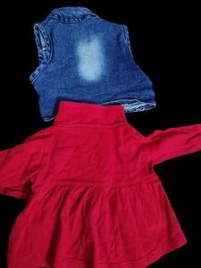 Many new born Frocks And Pants.