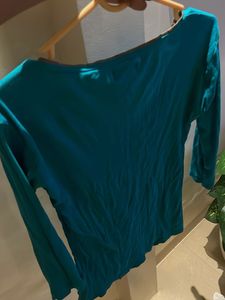 Kappa Turquoise Long Sleeve Top