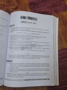 CBSE Class 12 Chemistry Book Sample Paper