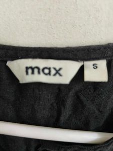 Black Officewear Kurta