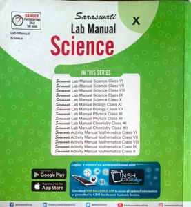 SCIENCE LAB MANUAL(SARASWATI)