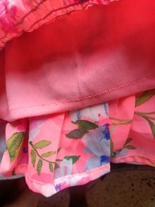 Pink Streachable Top