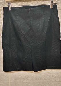 Black Mini Formal Skirt
