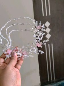 White Pearl Hair Band