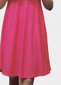 Pink Flare Dress