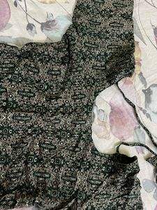 Elegant Green Printed Kurta