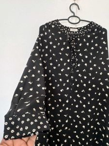 Floral Print Long Top