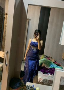 Navy Blue Embellished Dress🦋💙🦋❤️