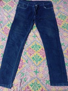 Dark Blue Denim Jeans