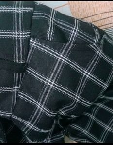 Women Black  Korean Trousers