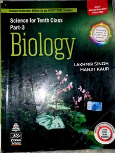 Lakhmir Singh Biology Textbook - 10th Grade