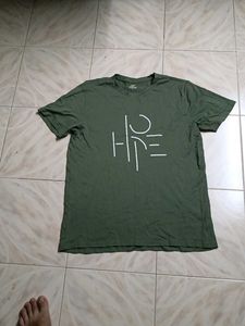 Olive Green 'Hope' T-shirt
