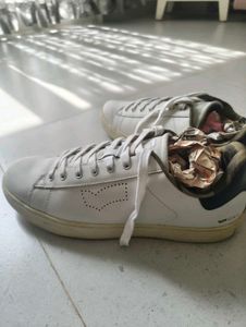 Gas White Shoes - Wore just once