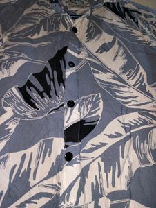 Haft Sleeve Shirt(Men)