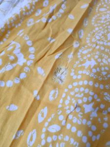 Yellow Printed Nighty