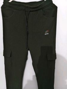 Olive Green Cargo Pants