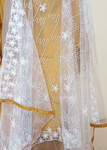 Completely New Mustard Yellow Kurti Pant Set