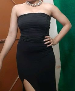 Thailand 😍black Slit Skirt