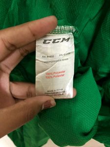 CCM Green Long Sleeve Jersey