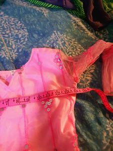 9 years girl Pink Embellished Choli