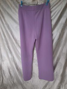 Lilac Wide Leg Trousers