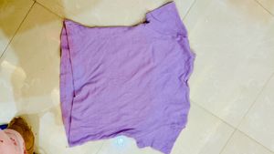 Max -Lavender Shade Crop Top💟