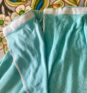 Blue Towel body wrap