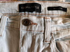 Distressed Mid Rise Shorts