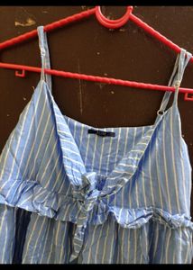 👗Blue Knot Mini Dress