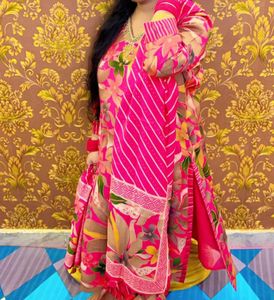 Beautiful Pink Kurta Set