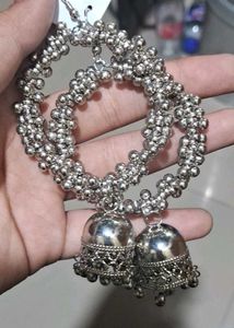 Hoop Jhumka Earrings