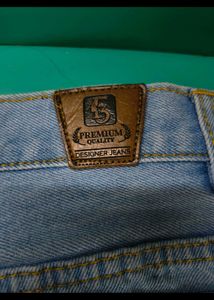 Light Blue Straight Jeans