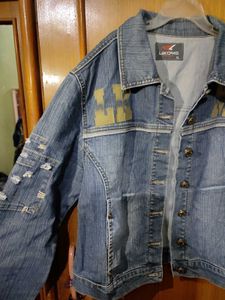 Trendy Blue Denim Jacket