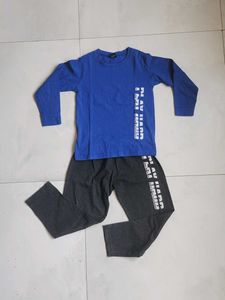 Kids' "Play Hard" Pajama Set