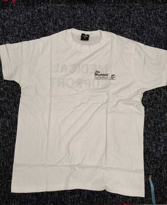 Oversized White "Medical Support" T-Shirt for Comf