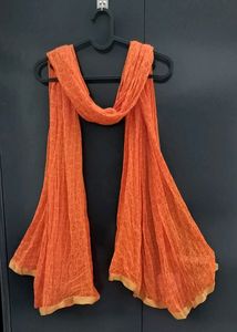 Duppata Orange Colour