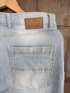 Zudio Ankle Length Blue Jeans For Men