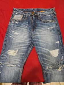 Buckaroo Men’s Distressed Denim Jeans – Size 32