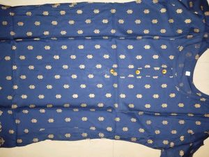 Unused Straight Cut Rayon Kurti
