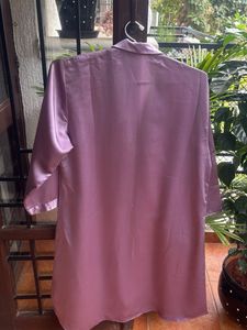 Silky Purple Nightdress