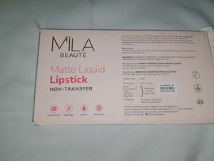Mila Beaute Matte Liquid Lipstick
