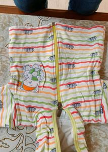 Baby Zip-Up Hoodie - Nautical Theme