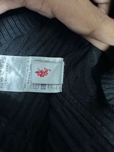US Polo Cable Knit Sweater