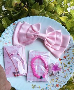 new baby pink hair accessories combo