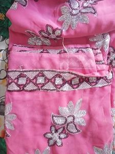 Green &amp; Gold Saree 2 Combo