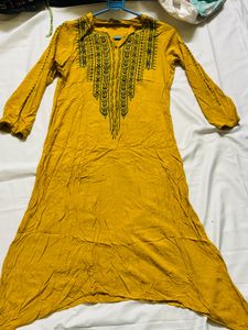 Global Desi Embroidered Top - Size S